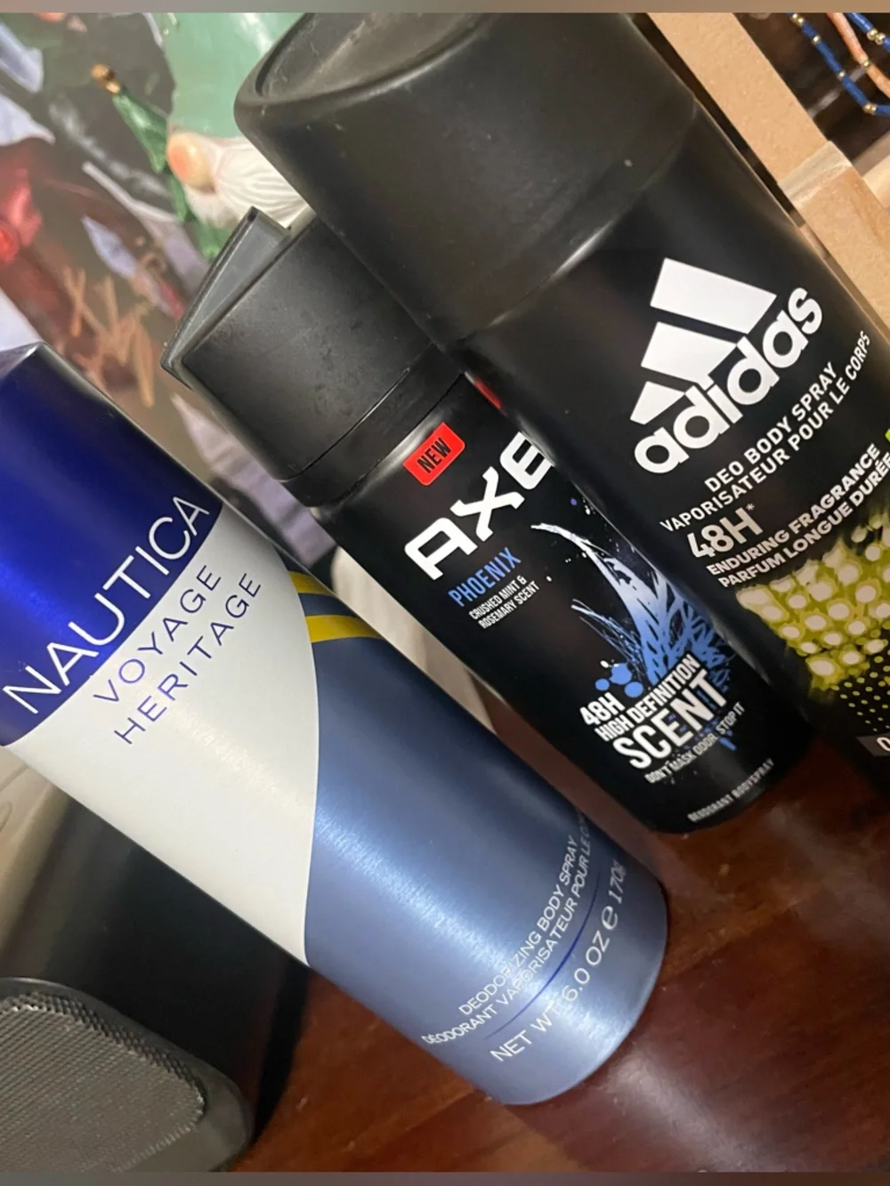 Bundle of Men’s Deodorizing Sprays